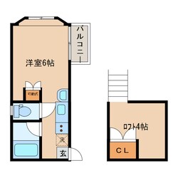 ベイシティ相浦の物件間取画像